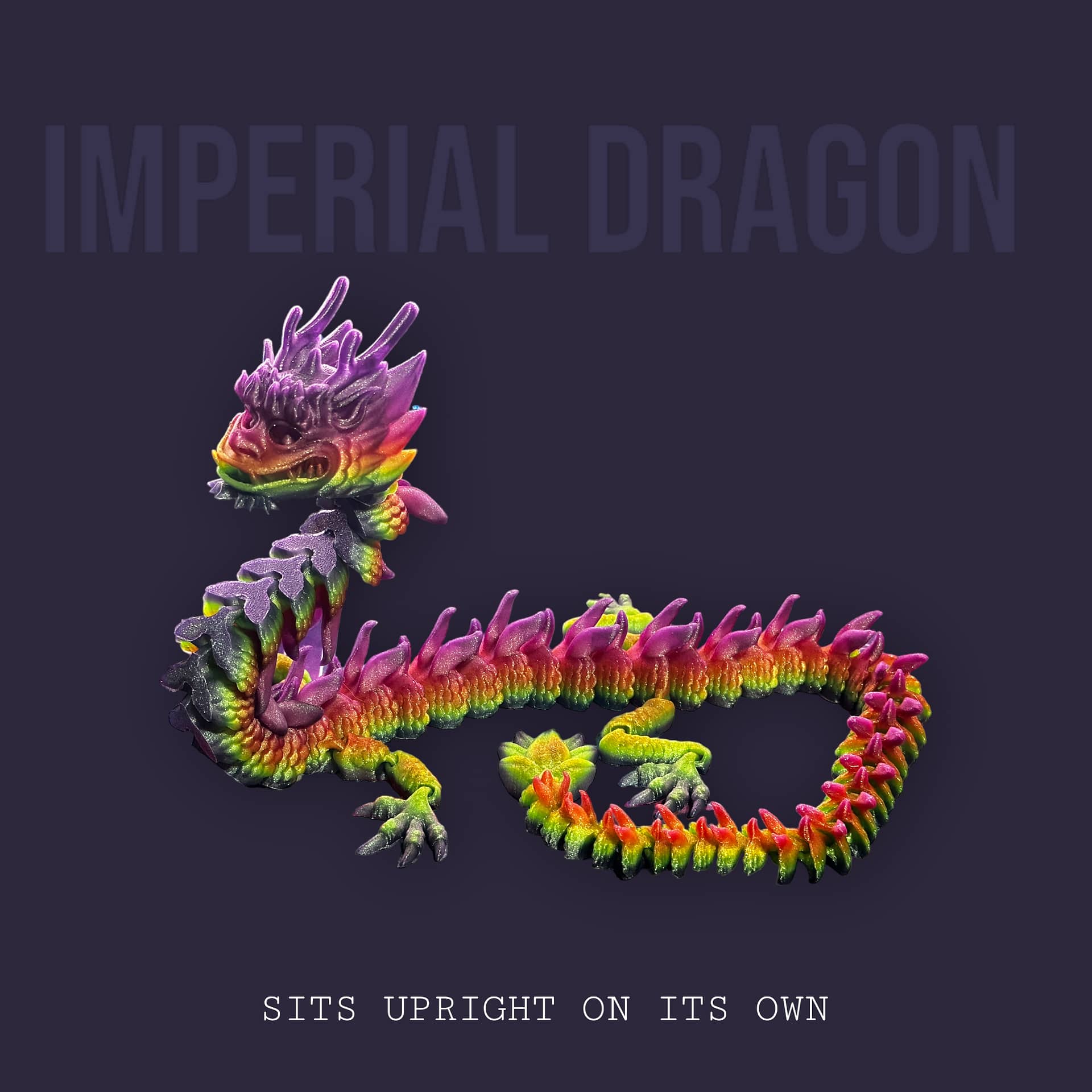 Imperial Dragon - ToyBox Innovations - Custom 3D Printing & Laser Works